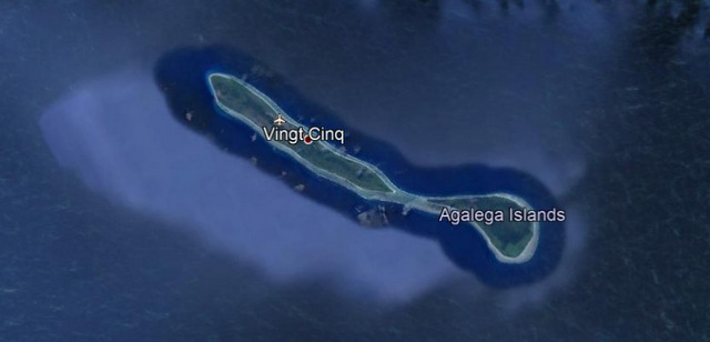 google earth agalega